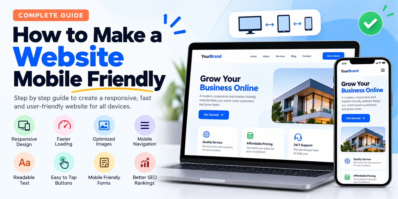 How to Make a Website Mobile Friendly: Complete Guide