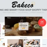 Bakeco – Cake & Bakery Food Shop Responsive Shopify Theme