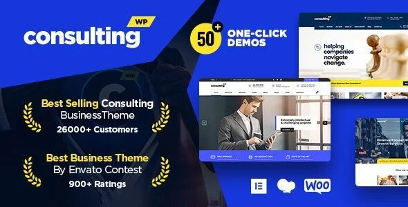 Consulting Business Finance WordPress Theme