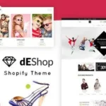 dEShop – Responsive Shopify Store Template