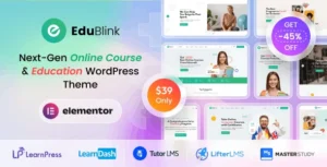 EduBlink WordPress Theme for Education & Online Courses