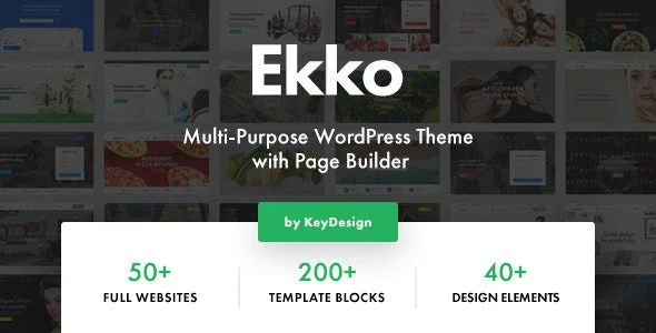 Ekko Multi-Purpose WordPress Theme