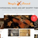 MagicSound – Professional Music and Art Shopify Theme