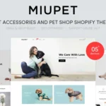 MiuPet – Pet Accessories and Pet Shop Shopify Theme