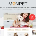 Monpet – Pet Food Shop Responsive Shopify Theme