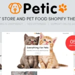 Petic – Pet Store and Pet Food Responsive Shopify Theme