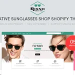 Rixno – Creative Sunglasses Shop Shopify Theme