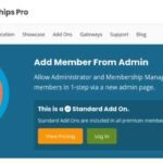 Add Member From Admin Addon 0.7.2 – Paid Memberships Pro